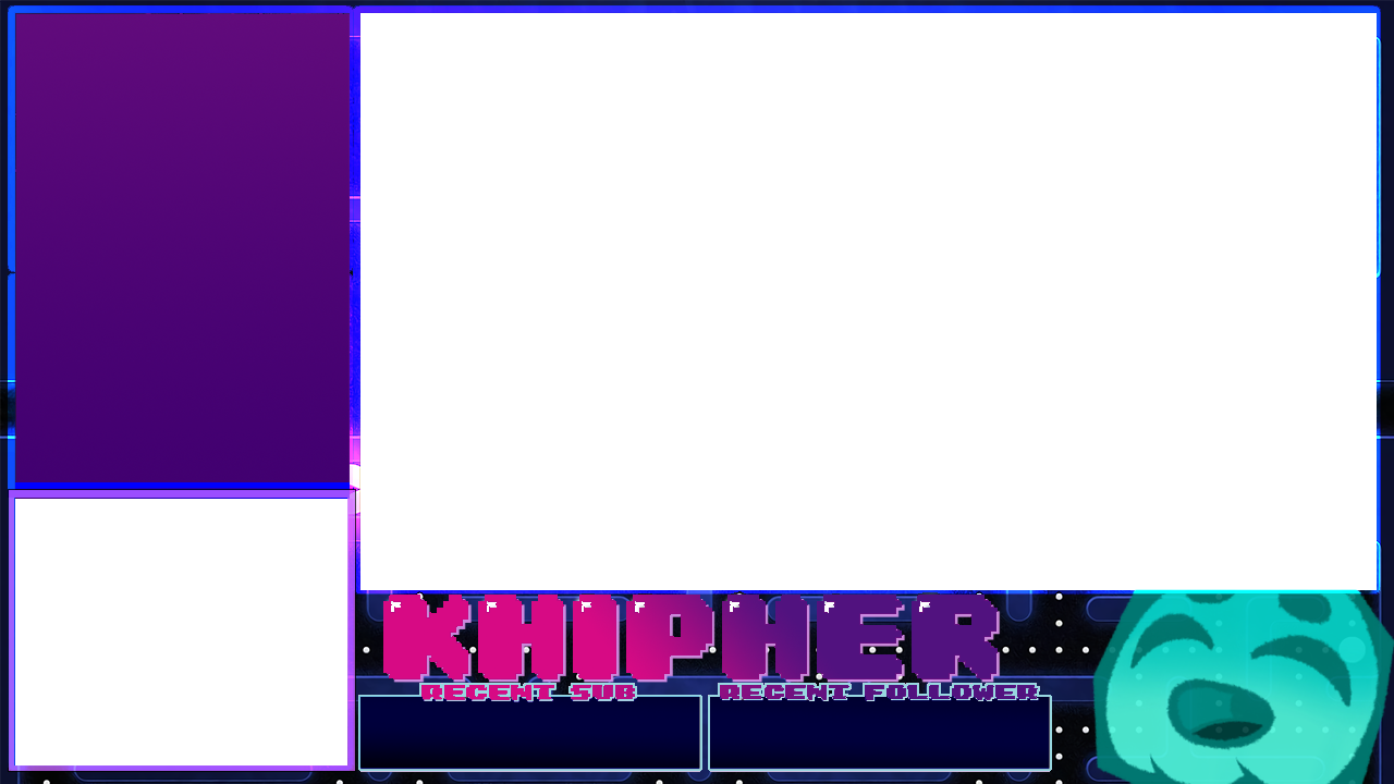 Khipher Twitch Overlay Webcam Variant
