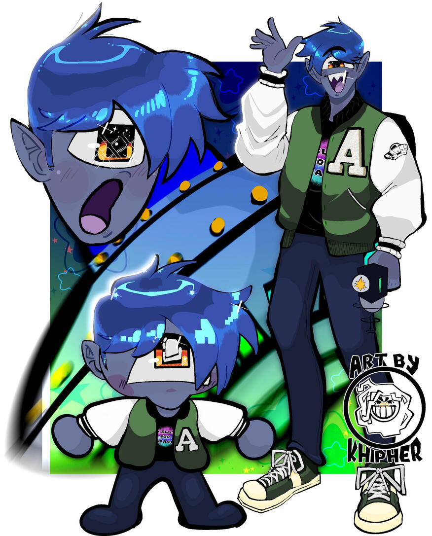 StinkiesDraws Original Character - Ackler